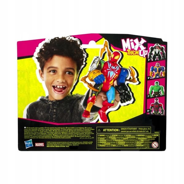 Hasbro Marvel Spider-Man MixMashers Iron Spider Deluxe figurine – 12 cm