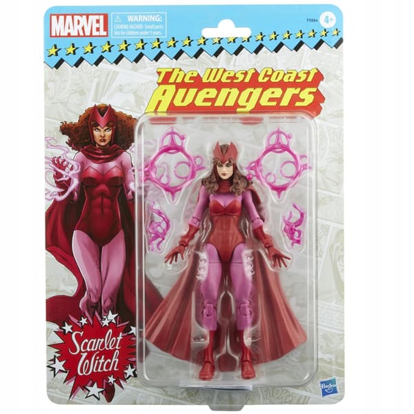 Scarlet Witch figurine from the Marvel Legends (Retro) range