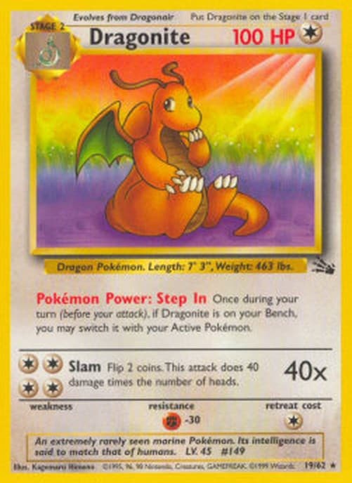 Pokemon TCG Dragonite
