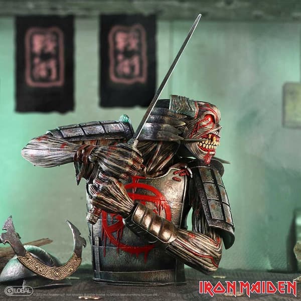 Iron Maiden Senjutsu Bust Box – NEMESIS FIGURINE from England – ORIGINAL