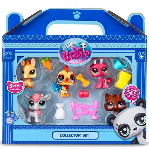 LITTLEST PET SHOP FARM SET + 5 LPS animal figures + accessories CODE