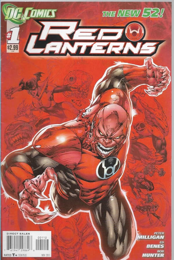 DC Red Lantern Comic 1–4/2011 (English) Green