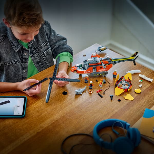 LEGO City 60503 Coastguard Helicopter
