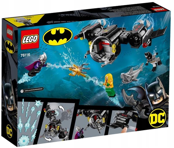 Lego 76116 @@ BATMAN’S SUBMARINE @@ Super Hero