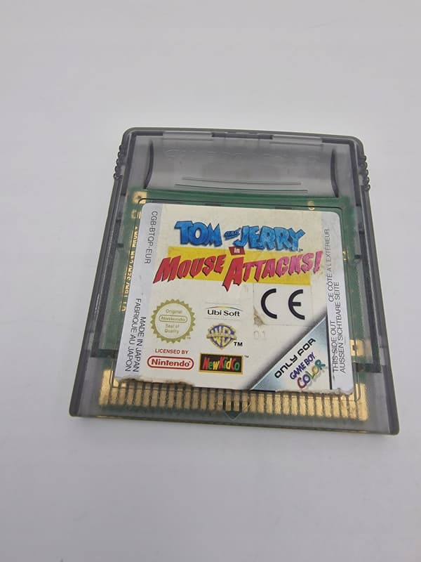 GAME BOY COLOUR TOM AND JERRY MOUSE ATTACKS ORIGINAL