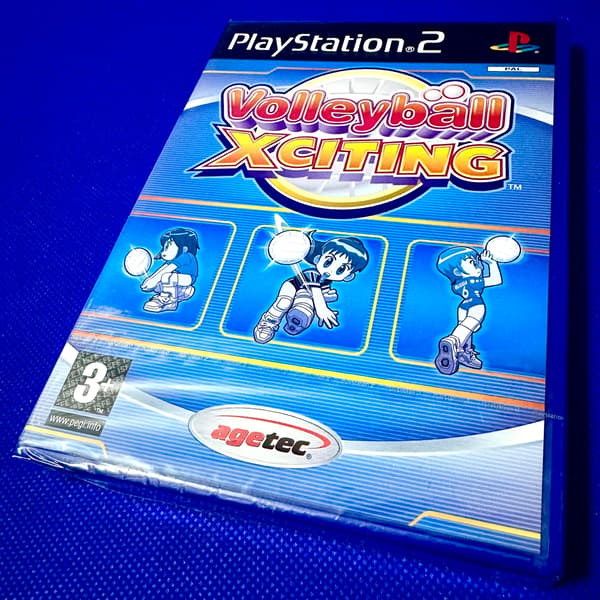 Volleyball Xciting | PS2 | PLAYSTATION 2 | 3xA SET | NEW
