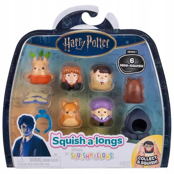 HARRY POTTER FIGURINES: SQUISH-A-LONGS, SQUISHMALLOWS, MINI SQUISH