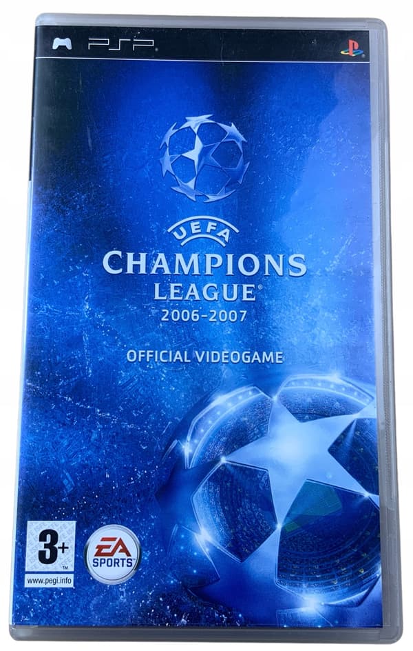 CHAMPIONS LEAGUE 2006–2007 – PSP game disc, complete set