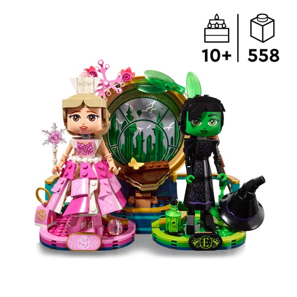 LEGO Wicked 75682 Elphaba and Glinda Minifigures