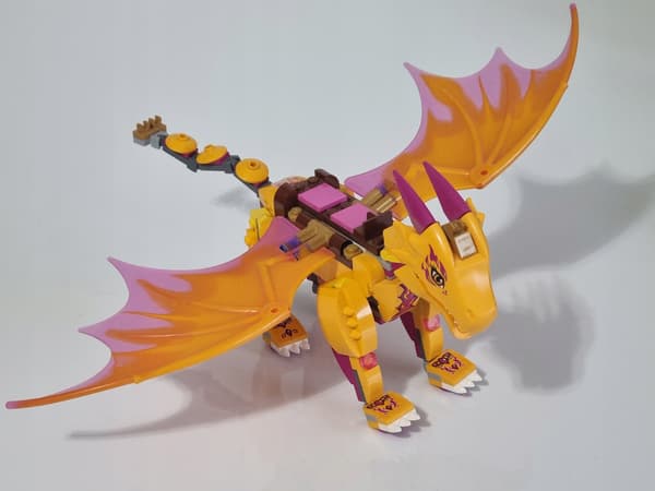LEGO 41175 Elves: The Dragon from Dragon’s Lava Cave – set components