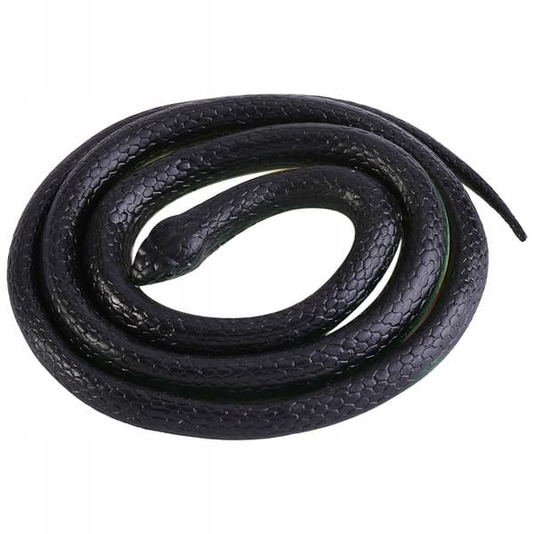 SOFT RUBBER SNAKE TOY, 130 CM