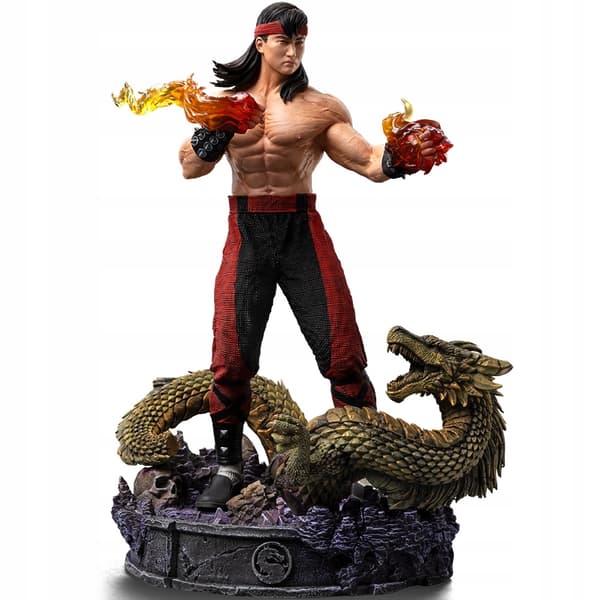 Iron Studios Mortal Kombat statue – Liu Kang, 1:10 – 23 cm