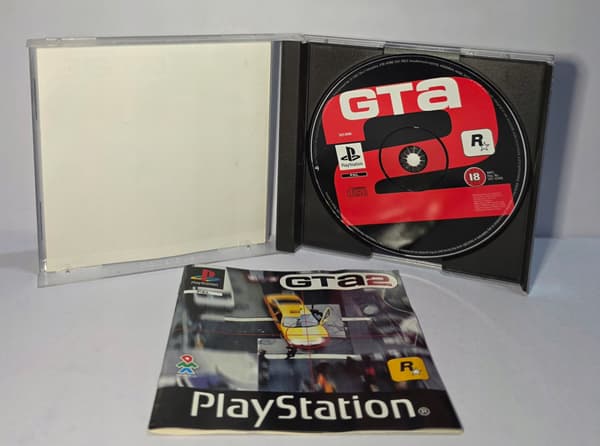 GRAND THEFT AUTO 2 GTA 2 PSX 3XA READ THE DESCRIPTION!