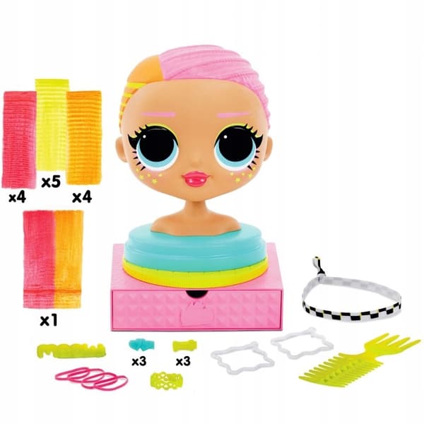 L.O.L. Surprise MGA Styling Head Neonlicious. Styling Head 565963