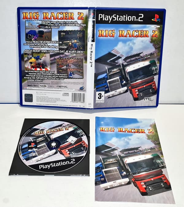 RIG RACER 2 PS2 game – disc in good condition -5