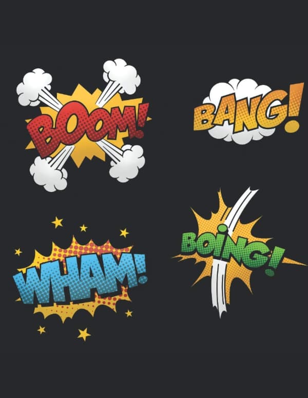 Cartoon Sketch Pad: blank comic, comic book template, create your own comic