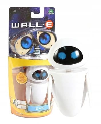 HIT FIGURINES FROM THE FILM WALL-E: WALL-E AND EVE, THE ROBOTS