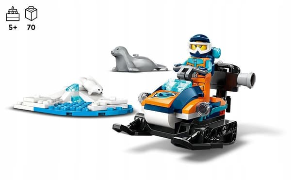 LEGO CITY Arctic Snowmobile 60376