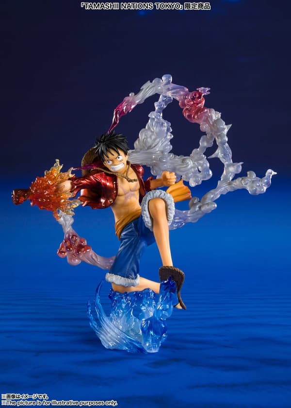 One Piece Luffy Gomu Gomu Figuarts Anime Figure