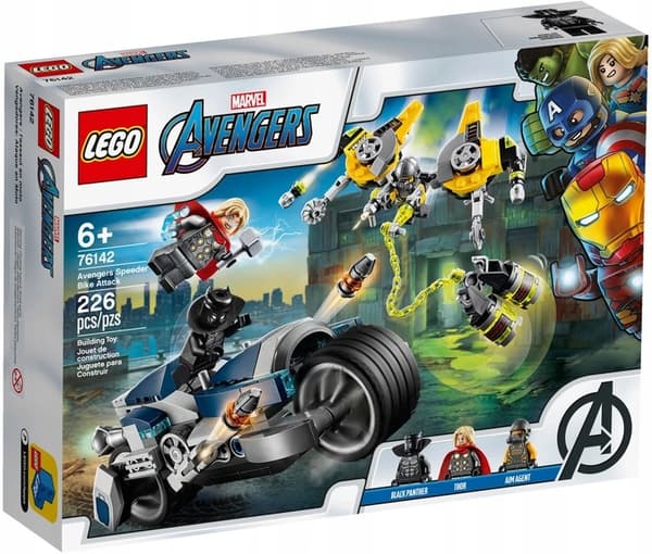 LEGO SUPER HEROES 76142 Avengers: Motorcycle Showdown