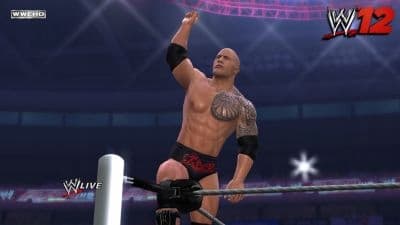 WWE '12 [Wii], a wrestling fighting game