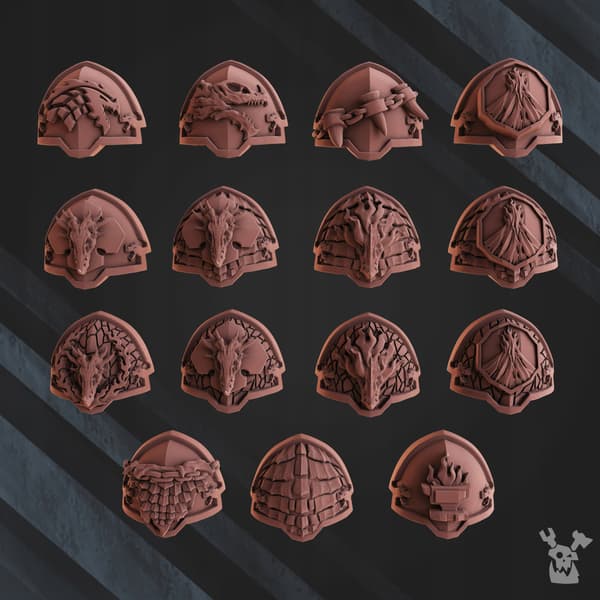 Volcano Armor Squad x5 DakkaDakkaStore