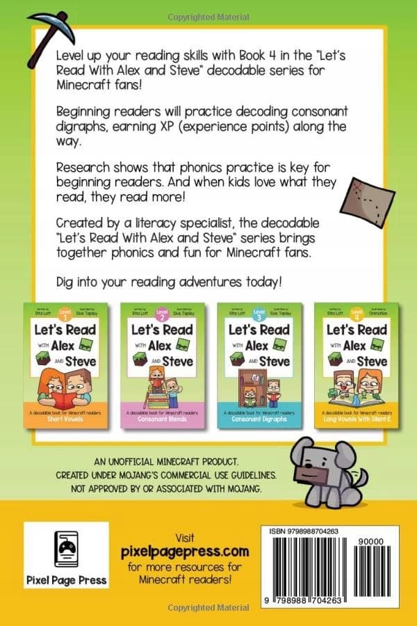 Lott, Rita *Let’s Read With Alex and Steve!* Level 4 – Long Vowels and Silent E: A