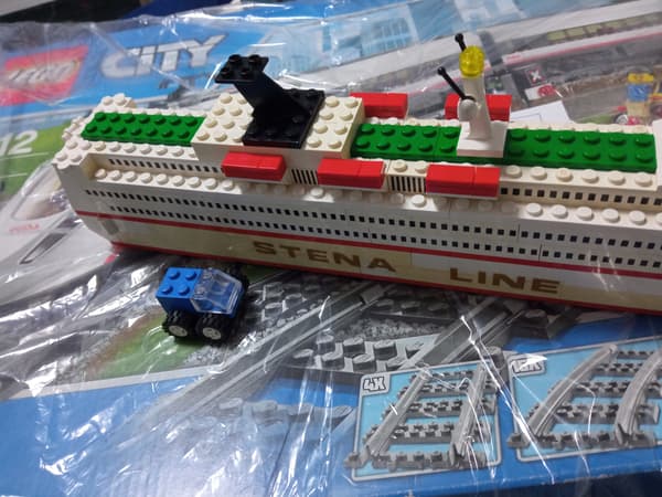 Lego 1548 Stena Line Set. Ferry. PHOTOS!