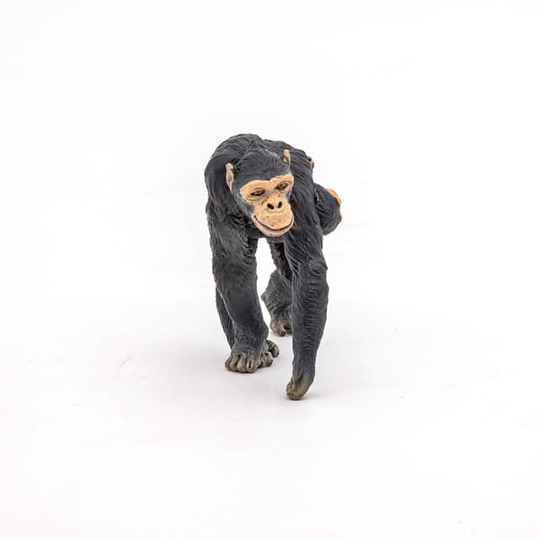 PAPO CHIMPANZEE AND CHILD FIGURINE