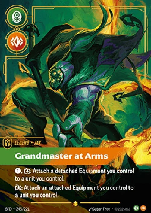Riftbound SFD Jax, Grandmaster at Arms
