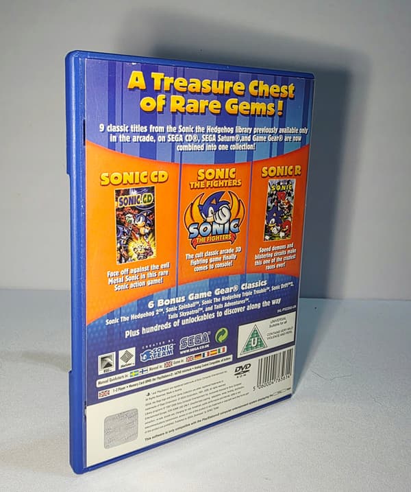 SONIC GEMS COLLECTION PS2