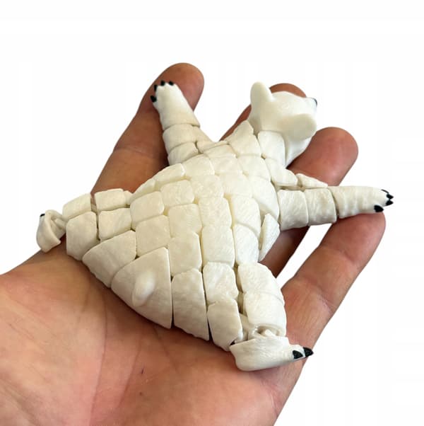 3D Polar Bear – Segmented Ice King, a great gadget, a gift