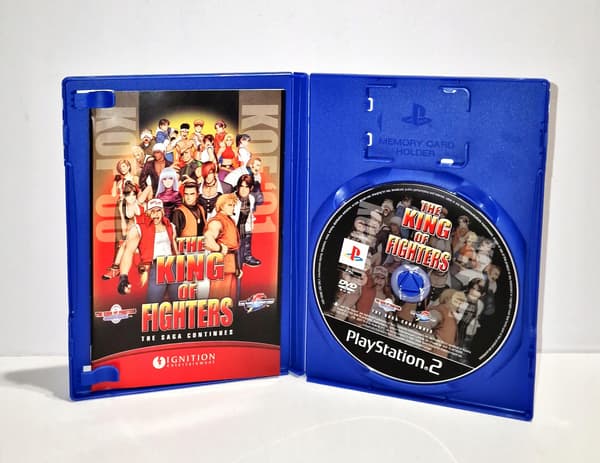 THE KING OF FIGHTERS 2000–2001 PS2 DISC + DATABASE