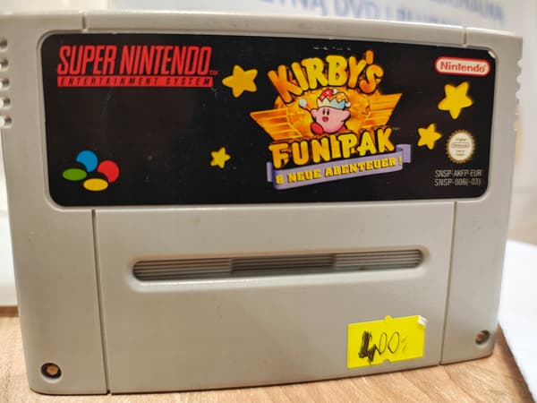 SUPER NINTENDO GAME: KIRBY'S FUN PACK – Original – SklepRetroWWA