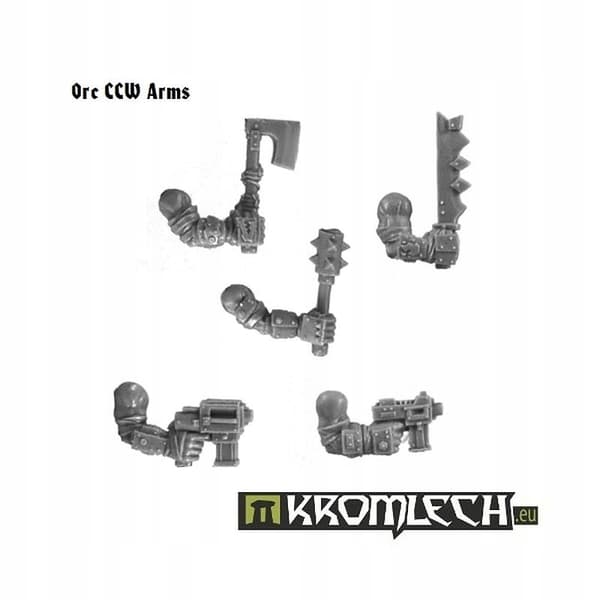 Kromlech Orc Close Combat Weapons and Arms