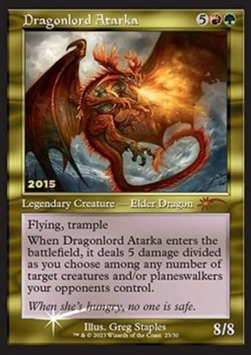 Magic: The Gathering Dragonlord Atarka