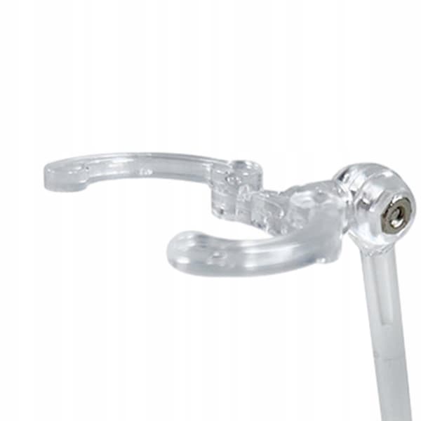 Action Bases Flexible doll model stand Support stand for 1-inch Doll Clear