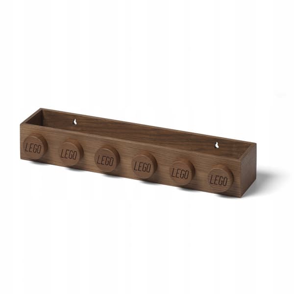 LEGO Wooden Shelf (Dark) LEGO