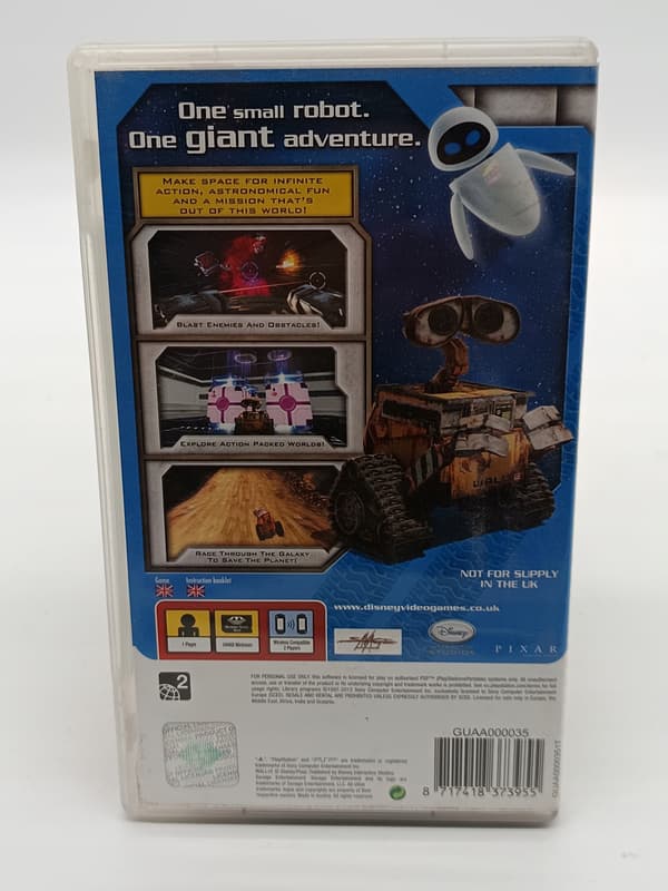 DISNEY WALL-E PlayStation Portable (PSP) – boxed