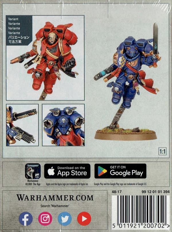 Space Marines: Kapten med hoppryggsäck