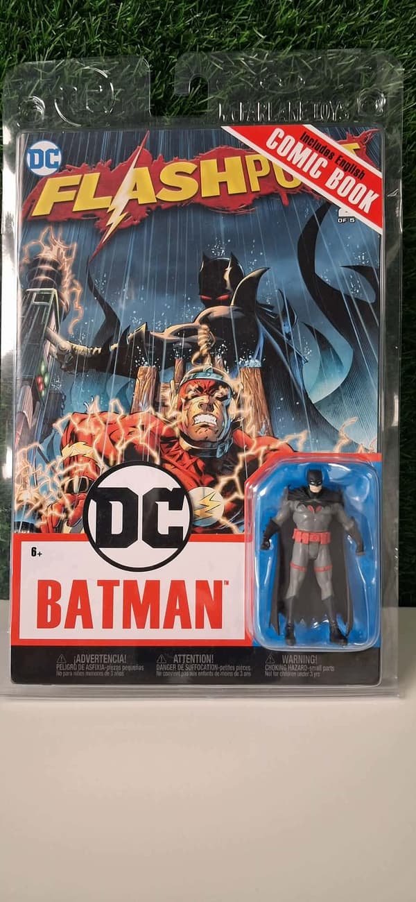 McFarlane DC Page Punchers Batman Flashpoint 7.5 cm + comic book (English)