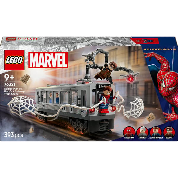 LEGO Marvel: Spider-Man vs Doc Ock – Subway Scene 76321