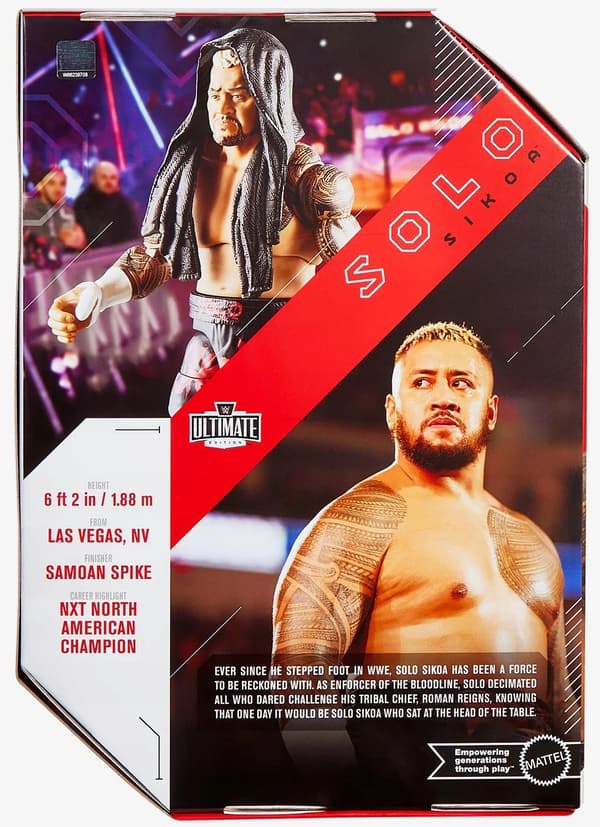 MATTEL WWE Ultimate Solo Sikoa Figure