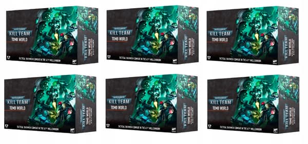 WARHAMMER 40K – KILL TEAM TOMB WORLD – 6x EMPTY BOX