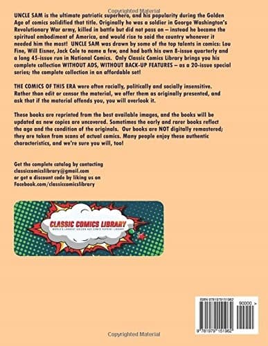 Uncle Sam Comics #5: Email Request – Classic Comics Library Catalogue
