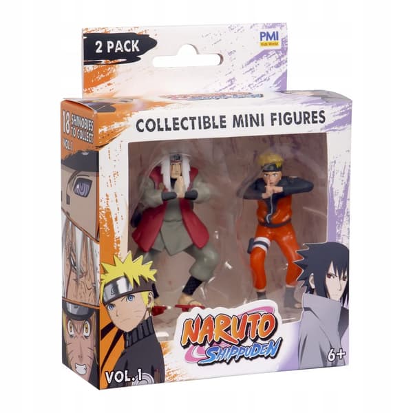 NARUTO SHIPPUDEN FIGURES – 2-PACK.