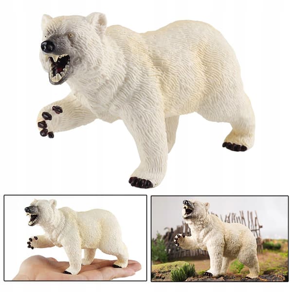 Animals, Toys, Realistic simulation, Learning, Educational party, Benefits, White
