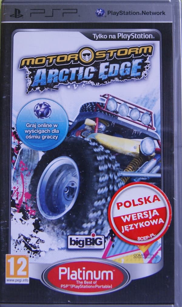 Motorstorm Arctic Edge (Polish version) – PSP