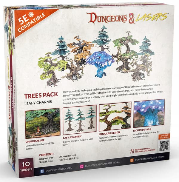 Trees Pack – Forest Dungeons & Lasers