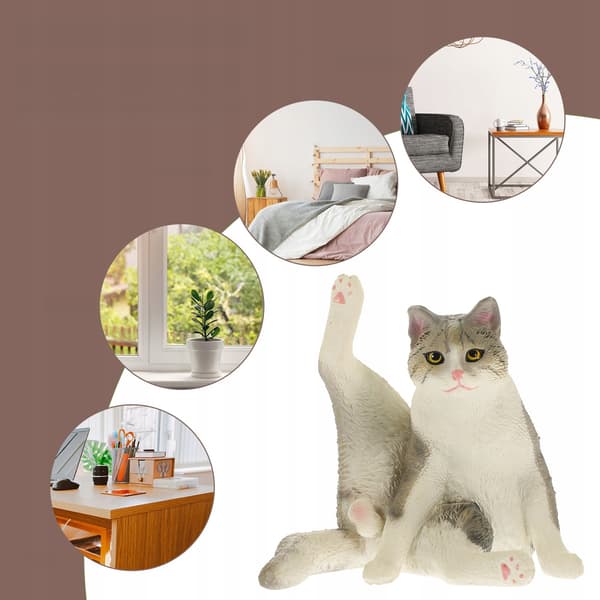 DECORATIVE CATS IN VIBRANT COLOURS FOR THE HOME